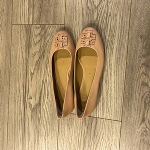 Tory Burch Nude Flats